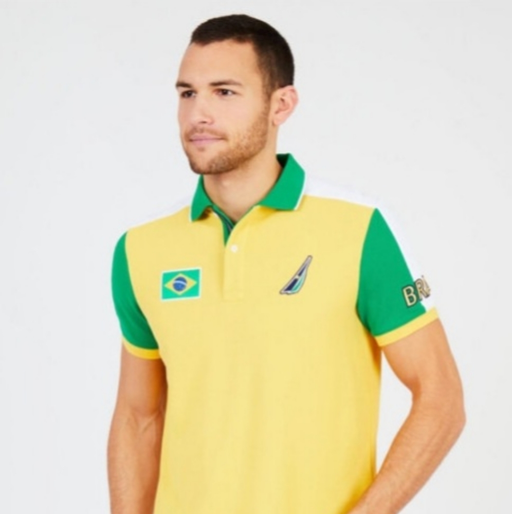 Nautica Performance Polo Brazil w/ Cap